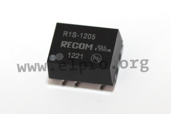 Recom DC DC Converters 1W SO Housing R1S And R1D Series Elpro