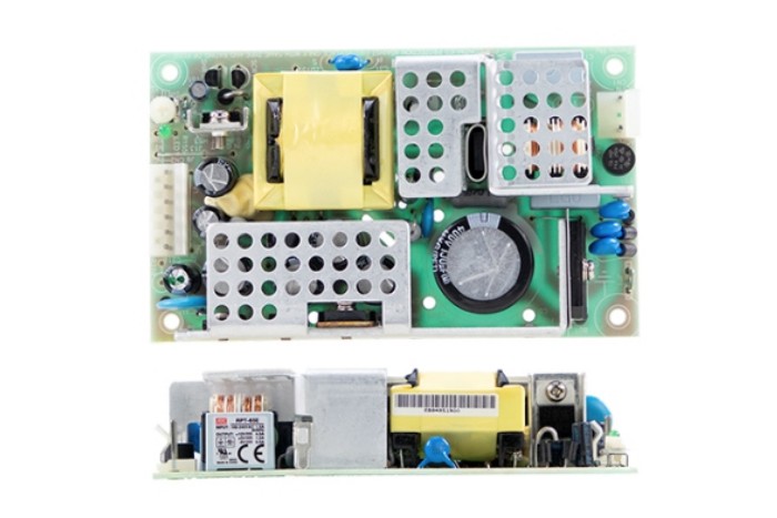 Mean Well Switching Power Supplies 65W Triple Output Open Frame PCB