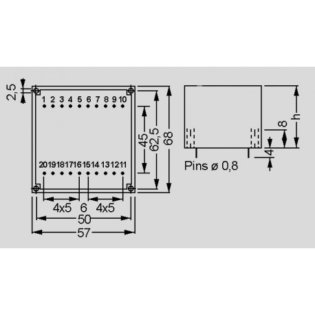 Abmessungen 45037-45042