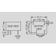 dimensions and terminal pin assignment SMA01N-15