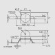 dimensions LED-SMD LED-SMD gelb GullW 529mCd 95-21UYC/S530-A2/TR7