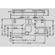 dimensions and terminal pin assignment NSD10-48S15