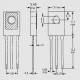 dimensions TO126 MJE 350 MJE350