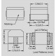 Abmessungen SMCM322522 100µH SMCM322522-101K