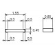 dimensions 0603-SMD 5% 220 R