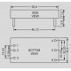 dimensions and terminal pin assignment SKM30A-15