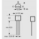 dimensions TO92 BF 422