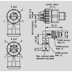 dimensions SAL-8-RSWC_