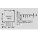 dimensions and terminal pin assignment SMU01L-05