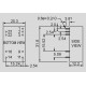 dimensions and terminal pin assignment DCW12A-05