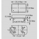 dimensions IO 31 TH 2,4576 MHz IO3102.4576M5.0IA