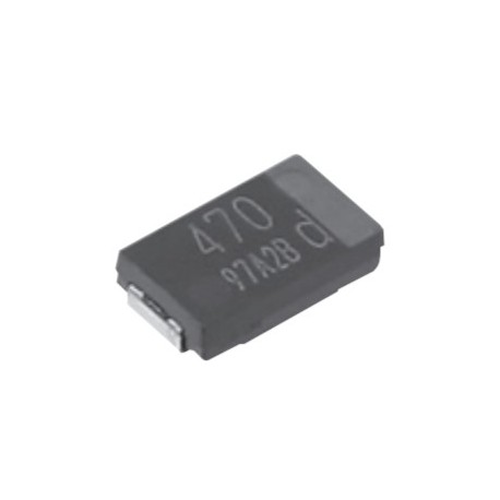 , Panasonic Elektrolyt-Kondensatoren, SMD, 125°C, Low ESR, Polymer-Aluminium, SP-Cap, HX Serie