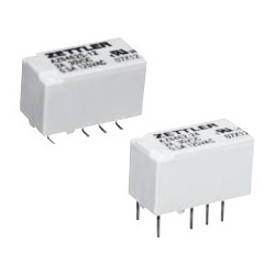 AZ8462-5, Zettler SMD PCB relays, 2A, 2 changeover contacts, AZ8462 series