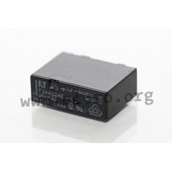 FTR-F3AA005V, Fujitsu PCB relays, 3A, 1 normally open contact, slim type, FTR-F3 series