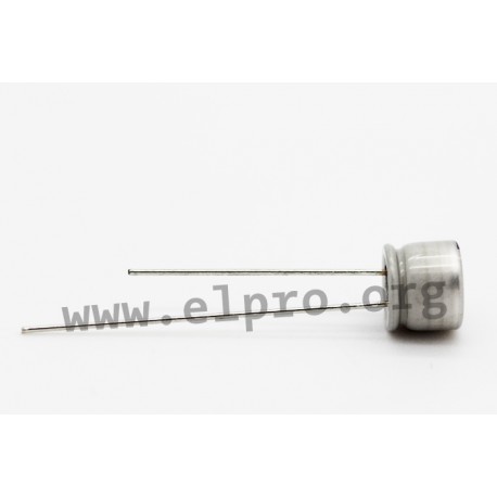 25SEPF330M+T, Panasonic electrolytic capacitors, radial, 105°C, OS-CON, SEPF and SEPG series