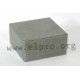 1590WC, Hammond diecast aluminium enclosures, IP54/IP65, unpainted smooth surface or black coating, 1590 series 1590WC