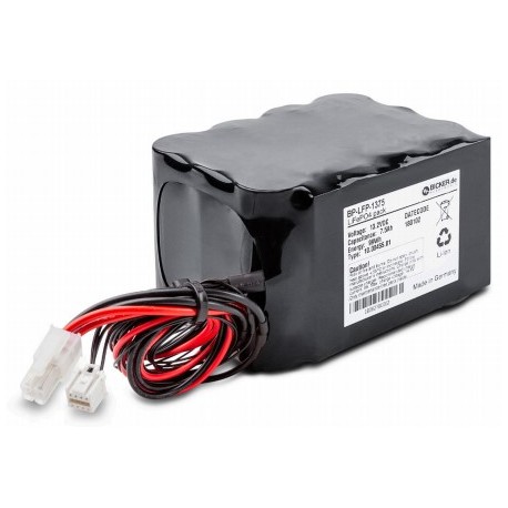 BP-LFP-1375, Bicker Elektronik Li-ion battery packs, 9,9 to 25,6V, for UPSI series, BP-LFP series