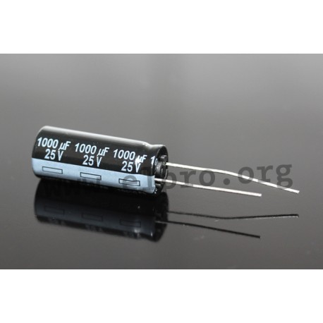 EEUFR0J332L, Panasonic electrolytic capacitors, radial, 105°C, low ESR, FR series