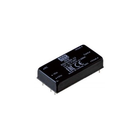 RDDW40F-12, Mean Well DC/DC converters, 40W, EN 50155 railway certificate, 2"x1", RDDW40 series