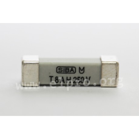 160016.16GT, Siba SMD fuses, time lag, 4,5x16mm, 160016 series