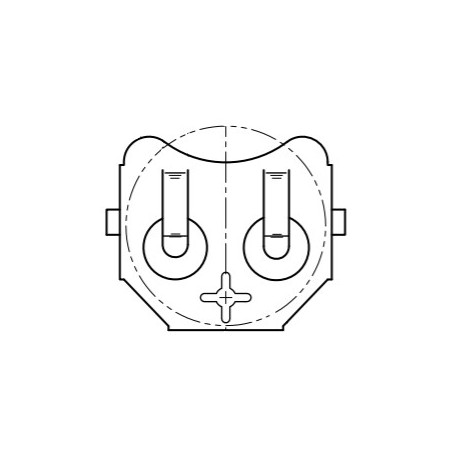 3001, Keystone butt cell clips, horizontal, for THT and SMT, KC30 series