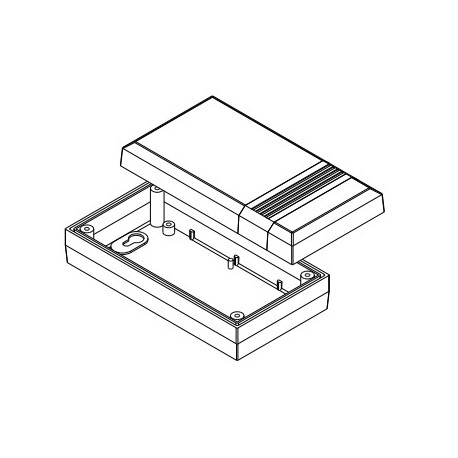 PP048W-S, Supertronic small enclosures, ABS, PP series