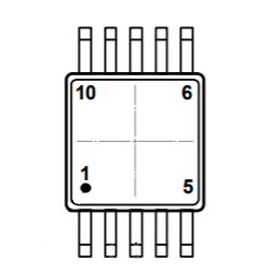 AD5290YRMZ10, Analog Devices digitally controlled potentiometers, AD series