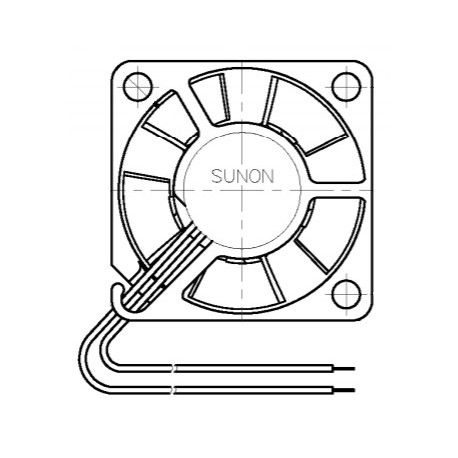 D03036540G-01, Sunon fans, 30x30x15mm, 5V DC, MF series