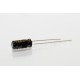 EEUFM1C121, Panasonic electrolytic capacitors, radial, hybrid electrolytic, 105°C, FM series EEUFM1C121