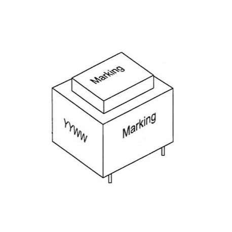 BV302S12006, Zettler PCB transformers, 0,6VA, EI 30