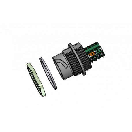 17-110114, Conec RJ45 connectors, IP67, Cat5e, 17-1100 series