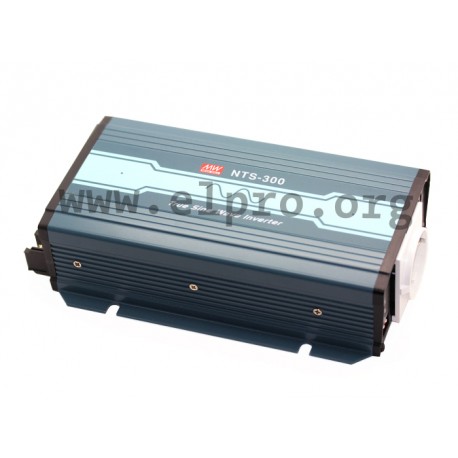 NTS-300-212EU, Mean Well DC/AC converters, 300W, pure sine wave, NTS-300 series