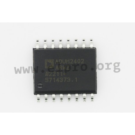 ADUM2401ARWZ, Analog Devices digital isolators, ADUM series