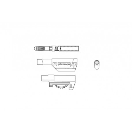 SFK 8500 S NI / AS / SW, Schützinger safety banana plugs, stackable, 32A, SFK 40 and SFK 8500 series