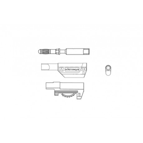 SFK 8500 L NI / AS / GE, Schützinger Sicherheits-Federkorbstecker, stapelbar, 32A, SFK 40 und SFK 8500 Serie