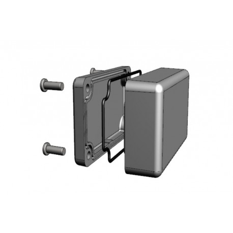 1551WHGY, Hammond small enclosures, polycarbonate, IP68, 1551W series