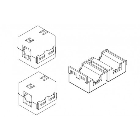 RKCF-10-A5, Essentra Klappferrite, Ferritmaterial A5