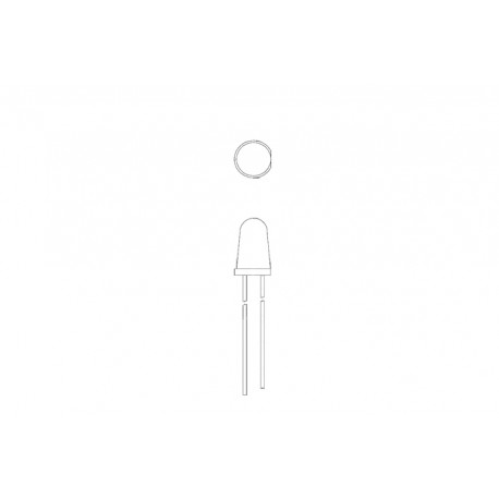 383-2UBGC/S400-A6, Everlight light-emitting diodes, clear, ultrabright, 5mm, 333/334/383/7343/7344/7383 series