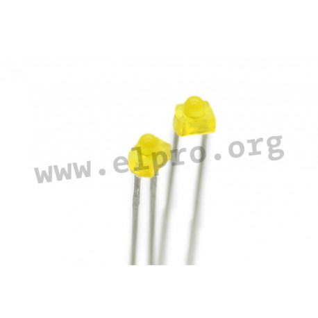 LTL-N709Y, LiteOn light-emitting diodes, diffuse, 1,8mm, LTL-N709 series