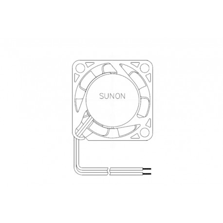 D02027140G-00, Sunon fans, 25x25x6mm, 5V DC, MF series