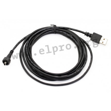 17-250041, Conec Mini-USB-Anschlussleitungen, Patchkabel, 17-2500_ Serie