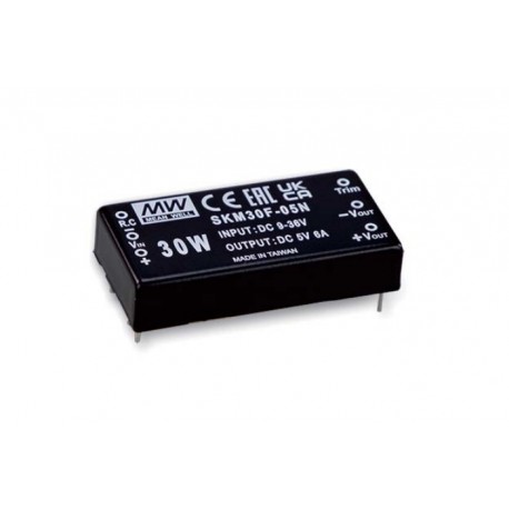 SKM30F-12N, Mean Well DC/DC converters, 30W, 2"x1", SKM30-N series