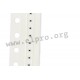 CRCW020147R0FKED, Vishay SMD resistors, 0201, 1%, 0.05W, CRCW0201 series CRCW020147R0FKED