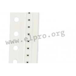 CRCW020115K0FKED, Vishay SMD resistors, 0201, 1%, 0.05W, CRCW0201 series