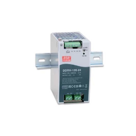 DDRH-120-12, Mean Well DC/DC converters, 120W, DIN rail housing, DDRH-120 series