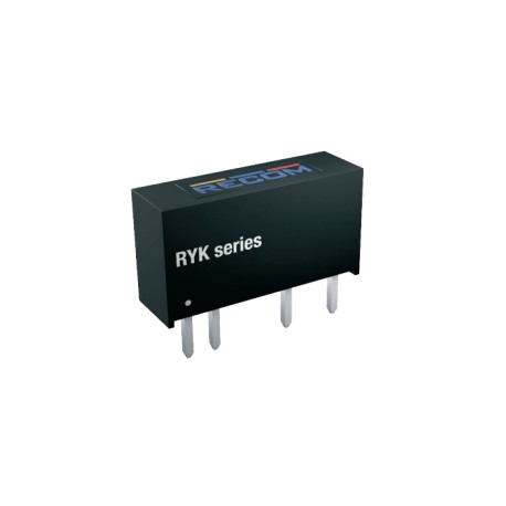 RYK-0505S/H, Recom DC/DC converters, 1W, SIL7 housing, RYK series