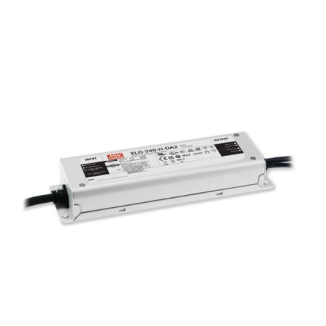 XLG-240-M-DA2, Mean Well LED-Schaltnetzteile, 240W, IP67, Konstantleistung, dimmbar, DALI 2.0-Schnittstelle, XLG-240-DA2 Serie