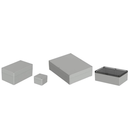 5U230100, BOX4U general purpose enclosures, polycarbonate, light grey, IP65/IP66, 5U2 series