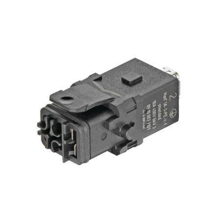 09100033101, HARTING connectors, crimp and screw connection, Han 1A series