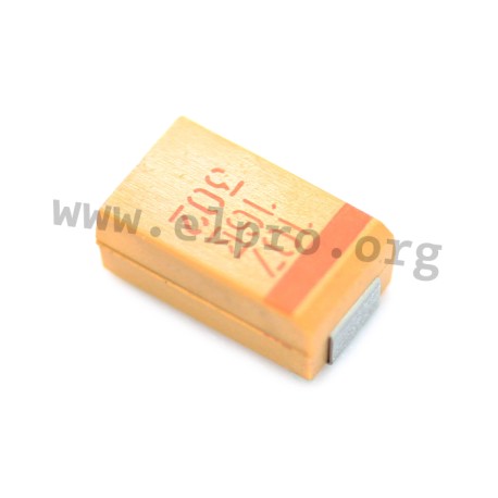 T491D685K035AT, Kemet tantalum capacitors, SMD, T491 series